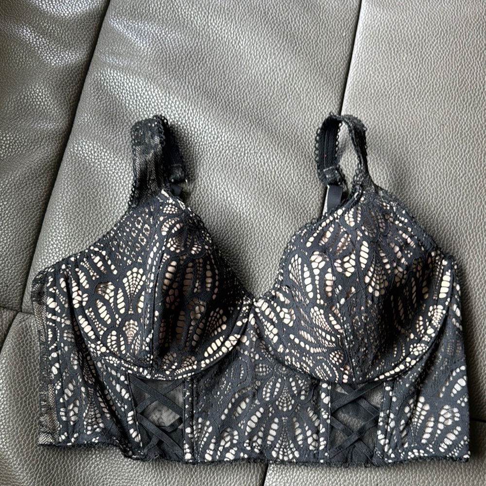 Victoria's Secret Black Lace Bra